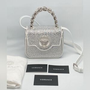 Versace Crystal La Medusa Mini Bag